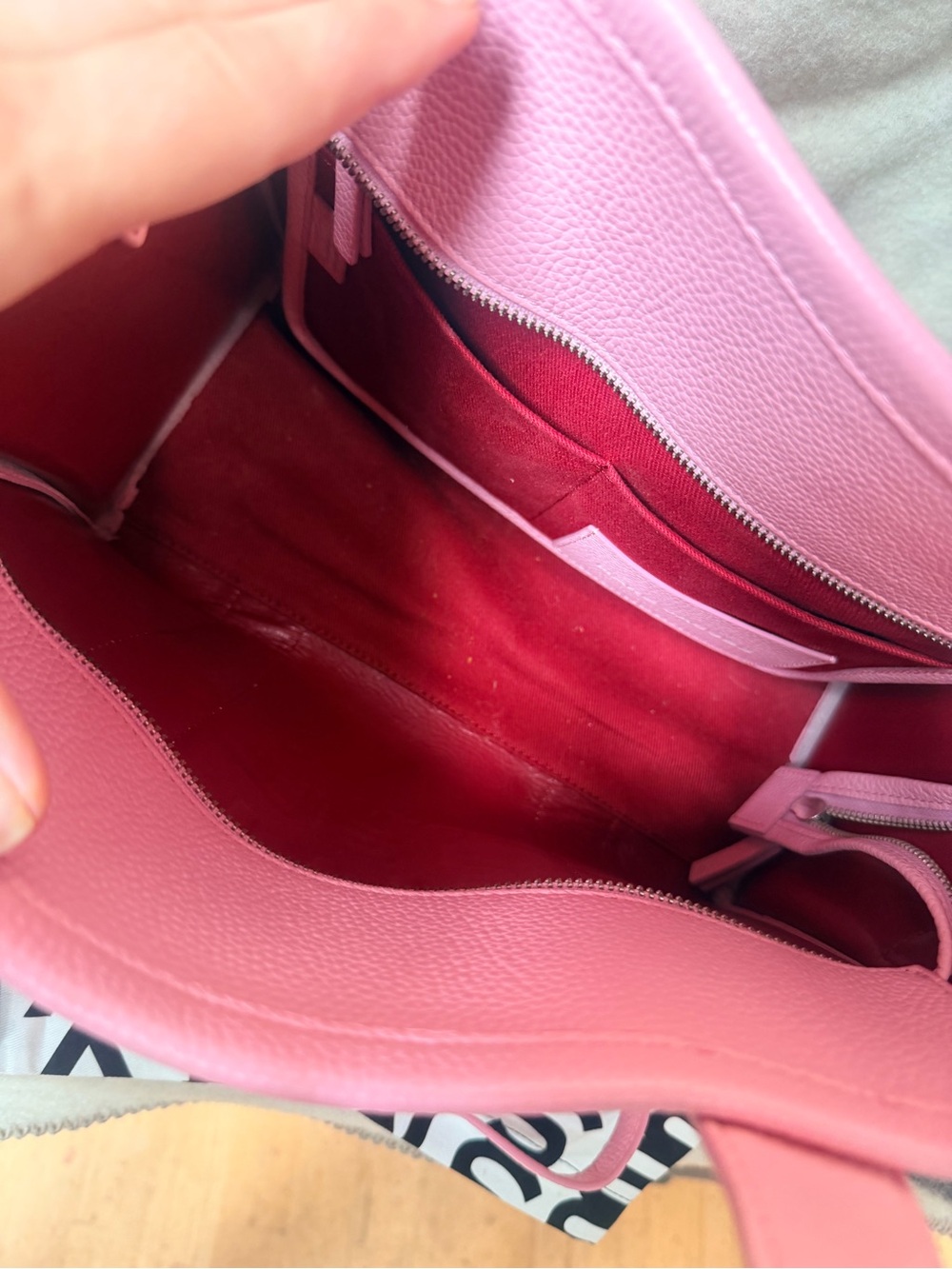 Marc Jacobs Ribbon Pink The Tote Bag (Medium) - Picture 6 of 9